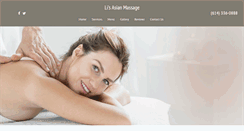 Desktop Screenshot of lisasianmassage.com